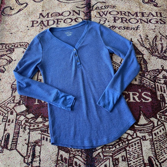 Time and Tru Tops - Time & Tru Henley Shirt